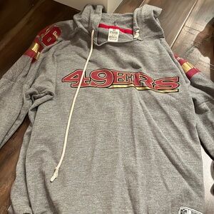 Vs pink 49ers sweater